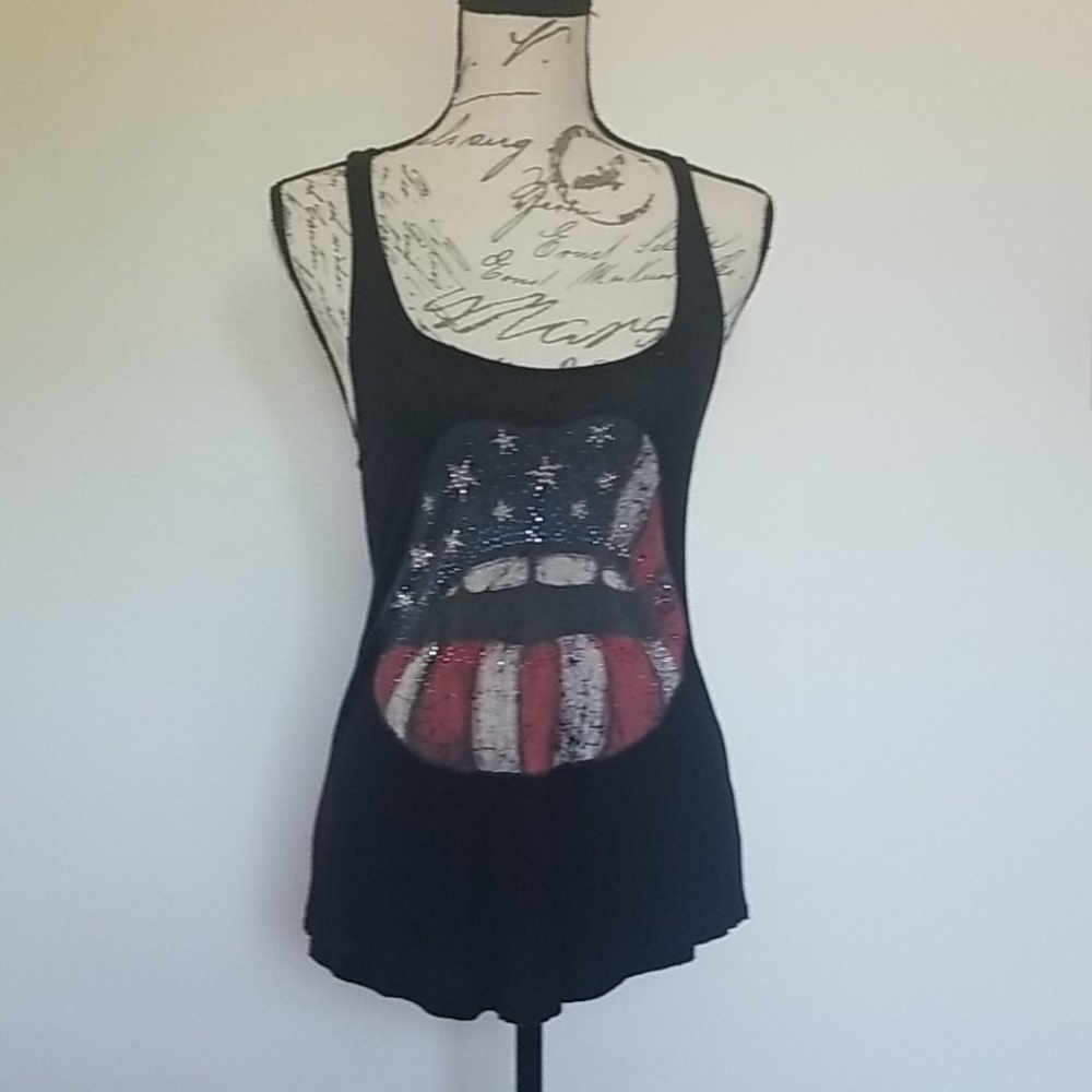 Rolling stones inspo tank 👄